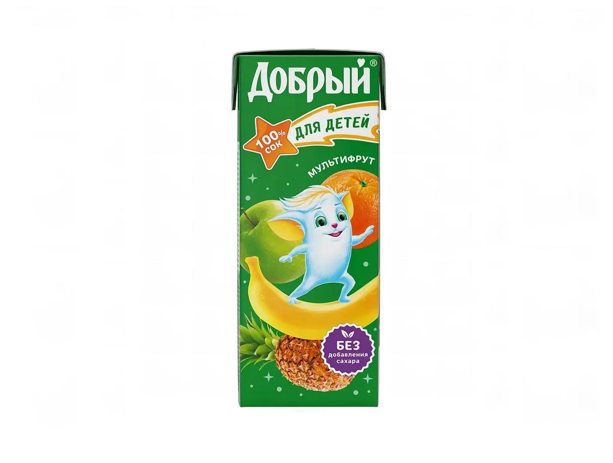 СОК ДОБРЫЙ МУЛЬТИФРУКТ 0.2